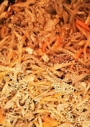 きんぴらごぼう濃味～がっつりおかずにも～-レシピのメイン写真