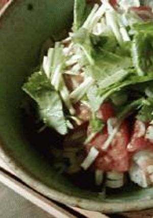 ごまじょうゆのまぐろ丼-レシピのメイン写真