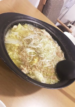 THE☆鳥たくさんつくね鍋( ఠ‿ఠ )-レシピのメイン写真