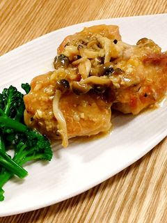 とりもも肉としめじの味噌焼き-レシピのメイン写真
