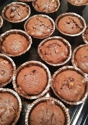 オレンジピールのチョコマフィン-レシピのメイン写真