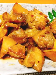 筍と鶏肉の照り焼き風-レシピのメイン写真