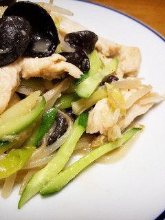 きくらげと鶏むね肉の塩だれ炒め-レシピのメイン写真