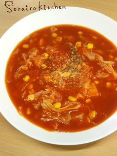 野菜の甘み味わう*コンソメトマトスープ-レシピのメイン写真