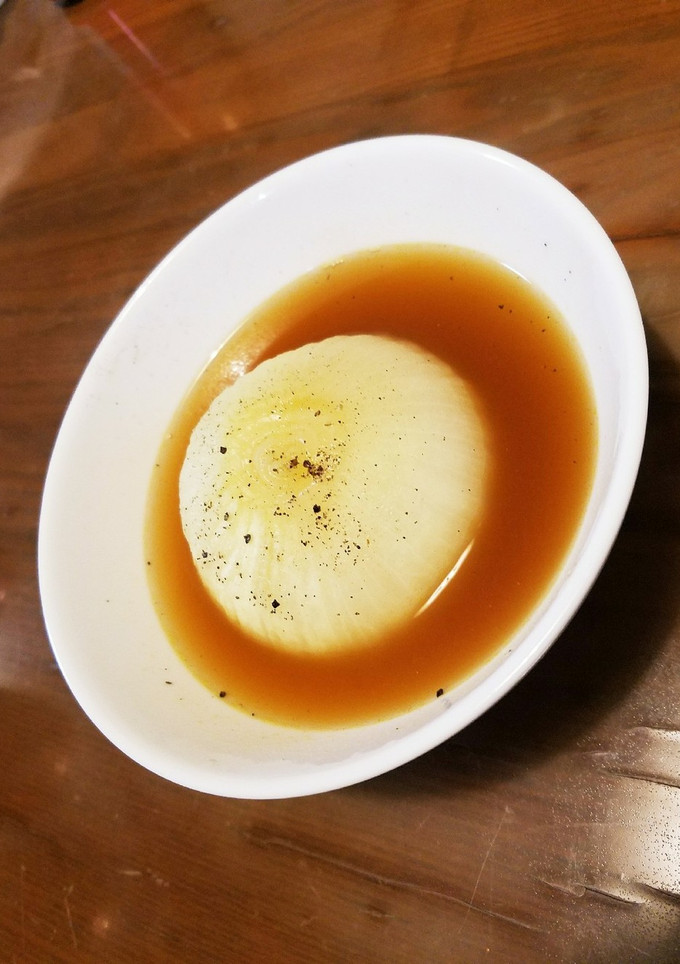 新玉ねぎのまるごとスープ-レシピのメイン写真