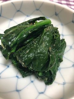 ほうれん草の胡麻和え-レシピのメイン写真