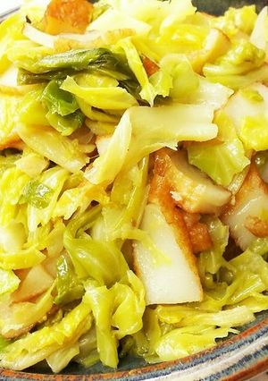 常備菜に☆キャベツとさつま揚げの炒め煮-レシピのメイン写真