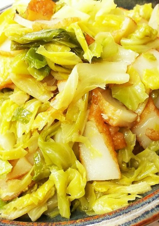 常備菜に☆キャベツとさつま揚げの炒め煮-レシピのメイン写真