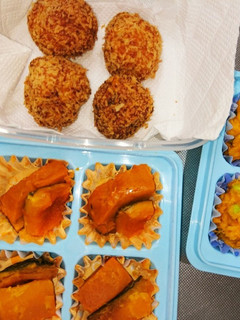 レンジで簡単!カボチャの作りおき三種類!-レシピのメイン写真
