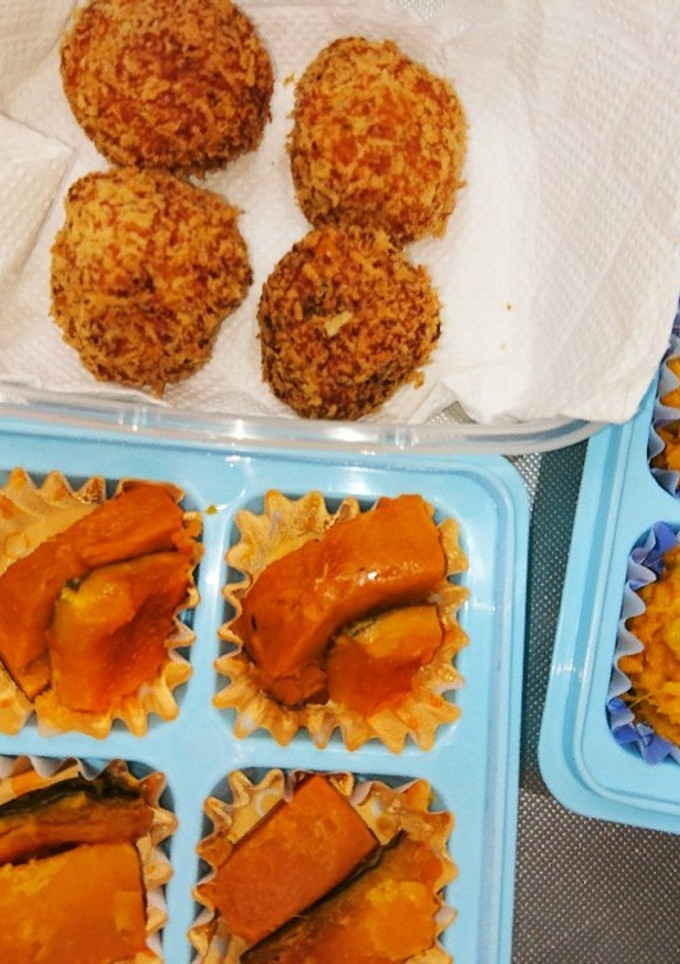 レンジで簡単！カボチャの作りおき三種類！-レシピのメイン写真