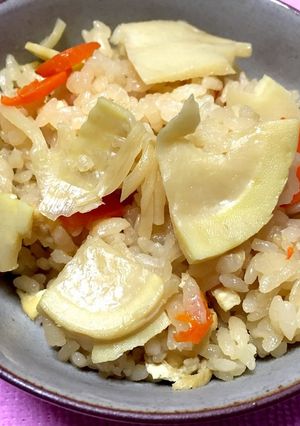 簡単♪ たけのこ ご飯-レシピのメイン写真