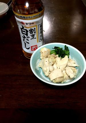 鶏肉に白だし-レシピのメイン写真