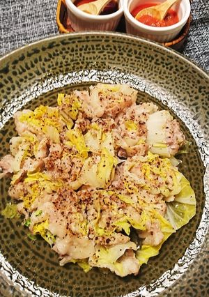 豚バラ塩こうじ白菜巻き巻き-レシピのメイン写真