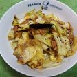 キャベツとツナのペペロン炒め