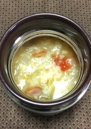 フードジャーで作るもち麦新玉葱リゾット-レシピのメイン写真