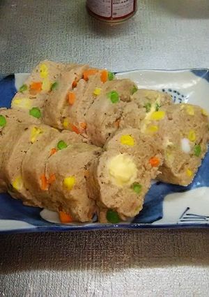 レンジで作るミートローフ-レシピのメイン写真