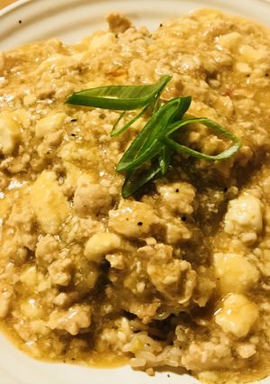 とりわけていただく●皿盛り麻婆丼-レシピのメイン写真
