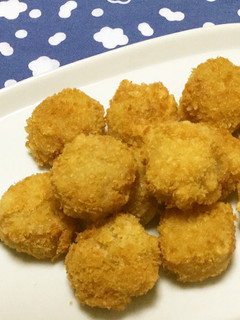お弁当&おつまみに☆焼売で☆ミニコロッケ-レシピのメイン写真