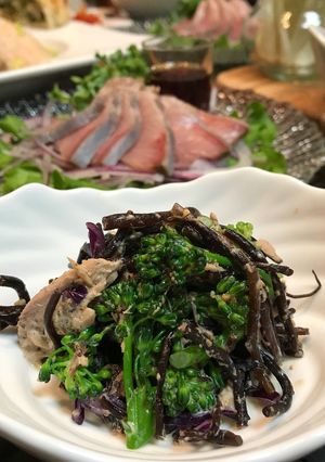 ひじきとブロッコリーのゴマ風味サラダ-レシピのメイン写真