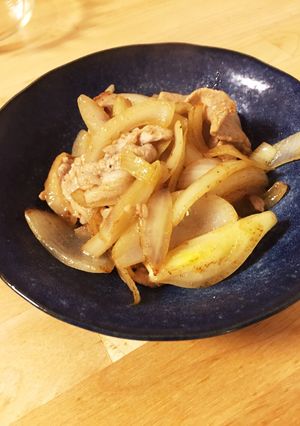 簡単な豚肉と玉ねぎのマヨネーズソテー-レシピのメイン写真