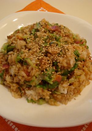 オイスターソースとトロ〜リチーズの♔炒飯-レシピのメイン写真