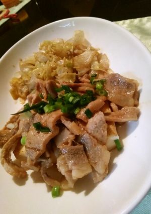 生姜焼きと豆腐ステーキ-レシピのメイン写真