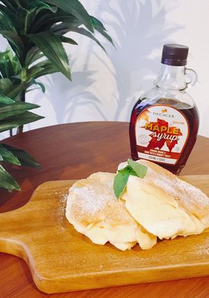 白砂糖不使用！ふわふわパンケーキ-レシピのメイン写真