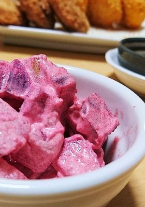 ビーツと新じゃがのコロコロ♪サラダ☆-レシピのメイン写真
