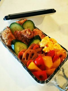 お弁当⑧★唐揚げ弁当★-レシピのメイン写真