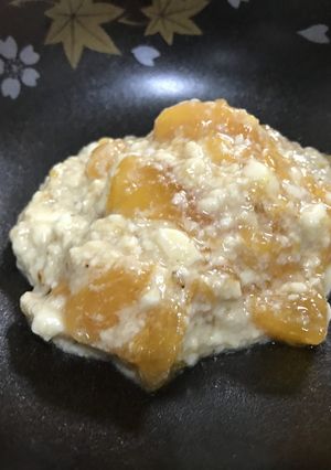 柿とホタテのサラダ-レシピのメイン写真