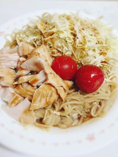 【時短】サラダ麺風・冷やし中華【簡単】-レシピのメイン写真