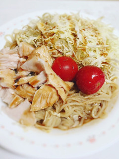 【時短】サラダ麺風・冷やし中華【簡単】-レシピのメイン写真