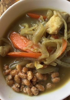 納豆スープカレー-レシピのメイン写真