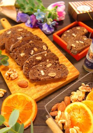 オレンジピール入り★ココアビスコッティ-レシピのメイン写真