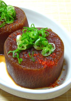 味が染みた味噌おでん「大根」-レシピのメイン写真