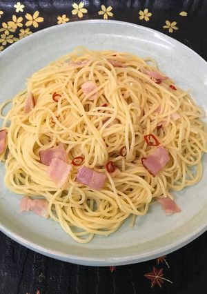 激ウマ！自家製からすみのペペロンチーノ-レシピのメイン写真