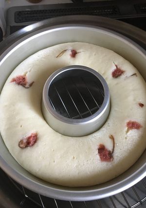 さくら風味 蒸しパン-レシピのメイン写真