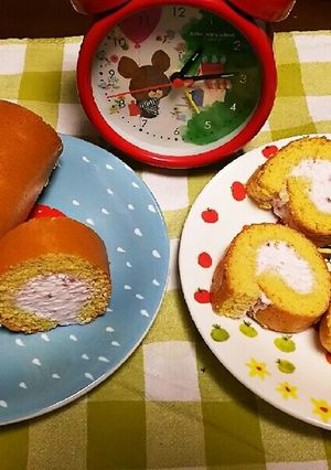 オーブンシートの型で！スポンジケーキ♪-レシピのメイン写真