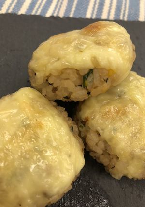 簡単混ぜごはん!焼き追い飯チーズ乗せ☆-レシピのメイン写真