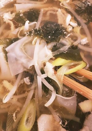 ズボラ〜♪オープンワンタンスープ-レシピのメイン写真