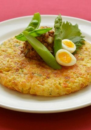 ベジ味噌の玄米ガレット-レシピのメイン写真