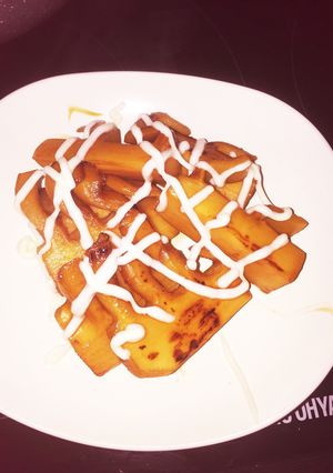 簡単おつまみ副菜☆筍の醤油焼きおかかマヨ-レシピのメイン写真