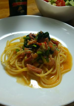 旨味たっぷりペペロンチーノ-レシピのメイン写真