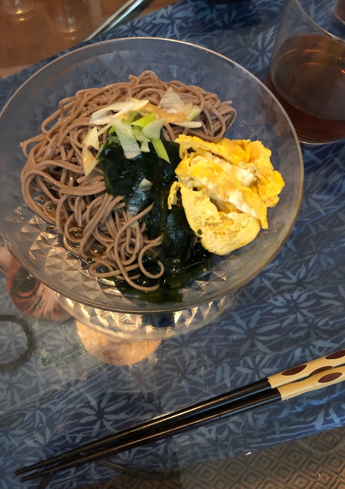 蕎麦冷やし中華風-レシピのメイン写真