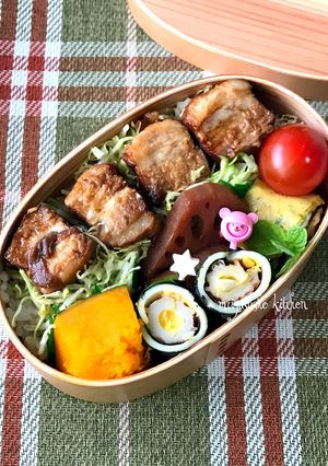 ガッツリ男子のお弁当-レシピのメイン写真
