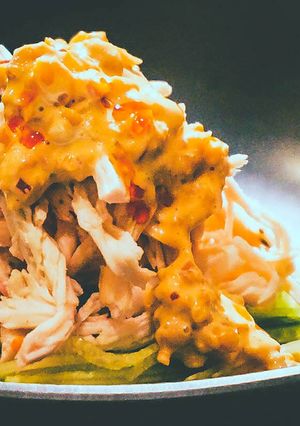 65℃ 鶏むねのしっとりバンバンジー風-レシピのメイン写真