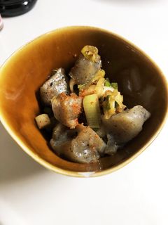 超簡単!長ネギとこんにゃくの炒め物-レシピのメイン写真
