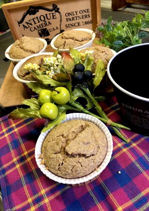 小麦ふすまのクリームチーズマフィン-レシピのメイン写真