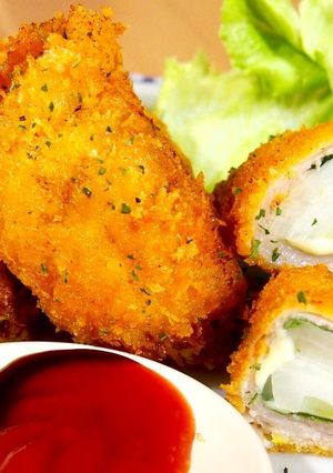 今がおいしい♪＊新玉ねぎの肉巻きフライ-レシピのメイン写真