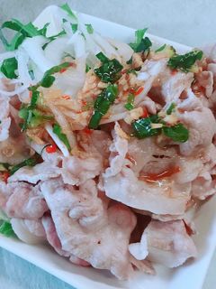 簡単!たっぷり新玉ねぎの中華風冷豚しゃぶ-レシピのメイン写真